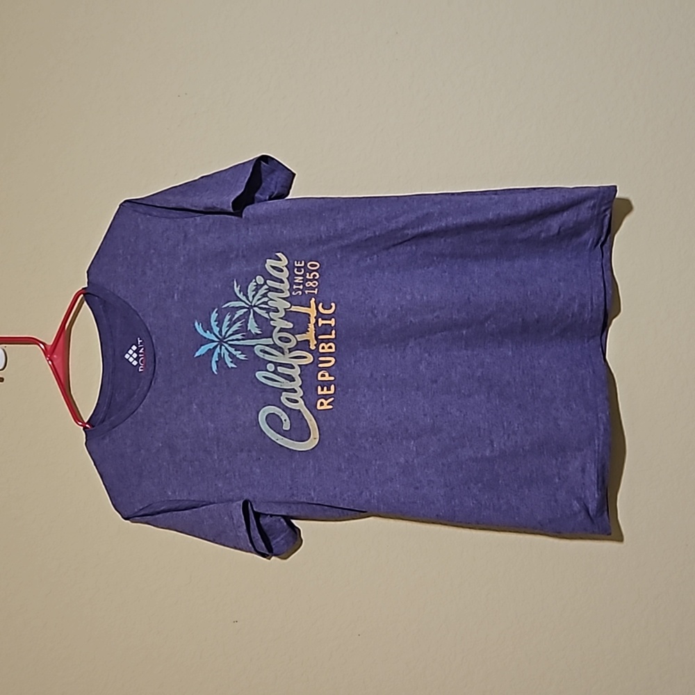 Purple California Tee